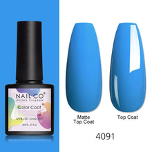Load image into Gallery viewer, NAILCO 8ml Pink Red Colors Gel Nail Polish Nail Art Varnishes Gel Lacquer Coat LED Nails Manicure Design UV Gel Varnish Soak Off
