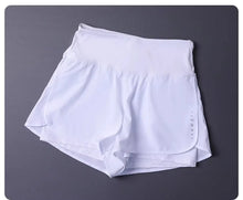 Load image into Gallery viewer, Women's 2 in 1 Shorts with Pockets - Lightweight Breathable Loose Anti-Disclosure Split Side for Yoga Running Gym
