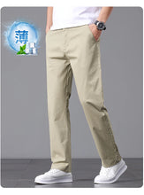 Load image into Gallery viewer, Stretch Cotton Straight Golf Trousers
