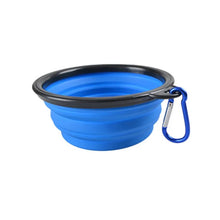 Load image into Gallery viewer, Portable Pet Food Bowl  Durable TPR Bowl  Cat and Dog Food Pet Silicone Collapsible Bowl Portable Travel Outdoor Water Food Bowl
