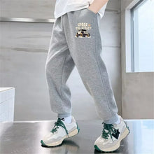 Load image into Gallery viewer, Boys' Off-Road Truck Print Joggers – Casual Sweatpants for Spring, Autumn, and Winter
