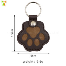 Load image into Gallery viewer, PU Leather Pet Hair Storage Bag Multi-Functional Portable Keychain Pet Memorial Keychain Keepsake Hair Storage for Pet Lovers

