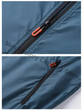 Load image into Gallery viewer, 2025 Men's Sportswear Spring Summer Tracksuit 2 Piece Sets Sports Suit Sun Jacket+Pant Running Set Male Gym Exercise Clothing
