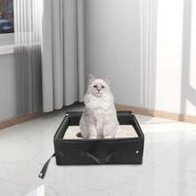 Load image into Gallery viewer, Outdoor Foldable Cat Litter Box Portable Folding Travel Pet Litter Box Dog Toilet Tray Folding Cat Litter Potty Waterproof
