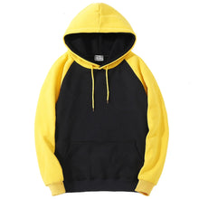 Load image into Gallery viewer, Color-Block Oversized Fleece Hoodie
