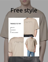 Load image into Gallery viewer, Classic Letter Cotton Men Tee
