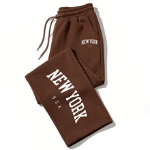 Load image into Gallery viewer, NEW YORK Printed Jogger Pants for Men &amp; Women High Quality Breathable Sweatpants for Running Casual Wear
