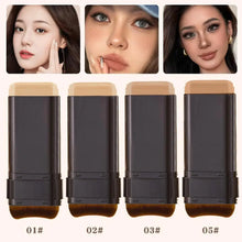 Load image into Gallery viewer, Waterproof Concealer Foundation Stick With Brush - All-in-One Long-Lasting, Oil Control, Brightening Makeup Natural Matte Finish
