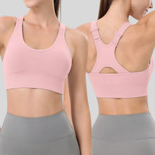 Load image into Gallery viewer, Beautiful Back Sports Bras For Women Seamless Adjustable Strap Shockproof Elastic Fitness Athletic Brassiere Slim Yoga Top
