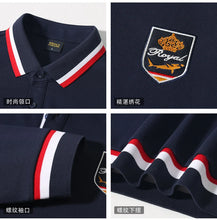 Load image into Gallery viewer, Thick Cotton Embroidered Polo Shirt
