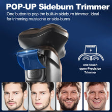 Load image into Gallery viewer, Electric Shaver for Men New 3-Blade Portable Professional Home Use Shaving Razor with Ergonomic Handle Ultra-Smooth Performance
