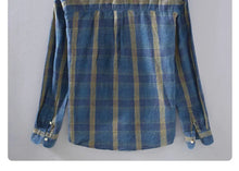 Load image into Gallery viewer, Plaid Casual Overshirt Men
