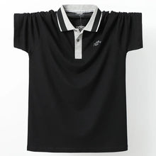 Load image into Gallery viewer, Striped Plus Size Summer Polo
