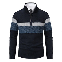 Load image into Gallery viewer, Zippered Fleece Turtleneck Sweater
