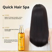 Load image into Gallery viewer, Haircare Essential Oil Hair Oil Spray Moisturizing Softening Essence Nourishing Hair No Wash Anti-dry Anti-static Hair Products
