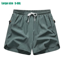 Load image into Gallery viewer, New Men's Sports Casual 3/4 Shorts With Ice Silk Lightweight Sweat-absorbing Outdoor Quick Drying Running Fitness Loose Pants
