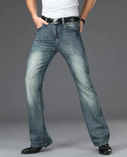 Load image into Gallery viewer, Flared Jeans Loose Men Jeans
