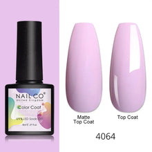 Load image into Gallery viewer, NAILCO 8ml Pink Red Colors Gel Nail Polish Nail Art Varnishes Gel Lacquer Coat LED Nails Manicure Design UV Gel Varnish Soak Off
