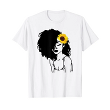 Load image into Gallery viewer, Women's Short-sleeved T-shirt, Black Fashion Printed Base Shirt Tops Graphic T Shirts Aesthetic Clothes Polyester Fiber Fabric
