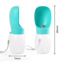 Load image into Gallery viewer, Pet Dog Water Bottle 300ML Puppy Drinking Bowls For Small Medium Dogs Cats Hiking Portable Cat Feeder Golden Retriever Supplies
