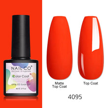 Load image into Gallery viewer, NAILCO 8ml Pink Red Colors Gel Nail Polish Nail Art Varnishes Gel Lacquer Coat LED Nails Manicure Design UV Gel Varnish Soak Off

