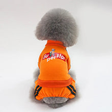 Load image into Gallery viewer, Pet Clothes for Dogs and Cats 4-Leg Hoodie Coat Pet Vest Puppy Clothes Print Design Apparel 5 Sizes Dog Clothes Dog Accessories
