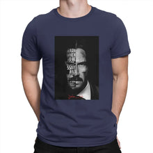 Load image into Gallery viewer, Monochrome Graphic Cotton Tee Men
