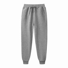 Load image into Gallery viewer, Men's Athletic Trainning Joggers Casual Loose Fit Sweatpants Spring Fall Fleece Lined Pants Elastic Waist Drawstring Trousers
