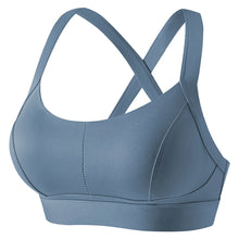Load image into Gallery viewer, Women High Impact Sports Bra Criss Cross Back Padded Bra Workout Fitness Sports Yoga Bras Shockproof Sport Crop Top Vest
