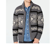 Load image into Gallery viewer, Winter Men's Cardigan Sweaters Fashion Male Knitted Sweater Thermal Warm Coats Casual Man Cashmer Lapel Knitted Jackets Clothing
