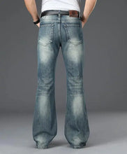 Load image into Gallery viewer, Flared Jeans Loose Men Jeans

