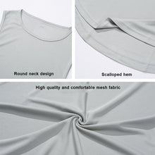 Load image into Gallery viewer, Summer Tank Top Mens Gym Fitness Training Clothing Quick Dry Silm Fit Bodybuilding Sleeveless Shirts Men Fashion Basketball Vest
