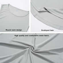 Load image into Gallery viewer, Summer Tank Top Mens Gym Fitness Training Clothing Quick Dry Silm Fit Bodybuilding Sleeveless Shirts Men Fashion Basketball Vest
