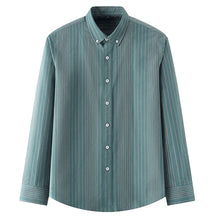 Load image into Gallery viewer, Striped Plaid Cotton Slim Shirt
