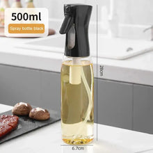 Load image into Gallery viewer, 1Pc 200/300/500 ML Oil Spray Pot Kitchen Household Edible Olive Oil Spray Bottle Atomized Misty Oil Tank Air Fryer Spray Bottle
