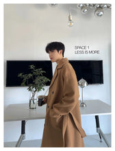 Load image into Gallery viewer, Winter Woolen Long Trench Coat
