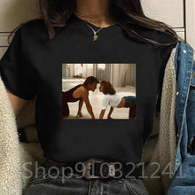 Load image into Gallery viewer, Women's Tshirt Dirty dancing Printing Graphic Aesthetic O Neck Girls Short Sleeve Print Vintage Y2k T Shirt Female Funny Tops
