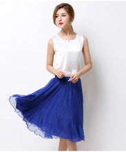 Load image into Gallery viewer, Silk Pleated High Waist Midi
