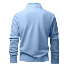 Load image into Gallery viewer, Men's Hoodies Sweatshirts Thicken Warm Fleece Tracksuit for Men Zipper Neck Pullover Men's Winter Clothing Soft Shell Men Hoodie
