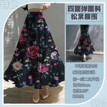Load image into Gallery viewer, Women's Skirts Niche Specialty Fancy Skirts Versatile Bot Large Swings Fashionable Floral Skirts
