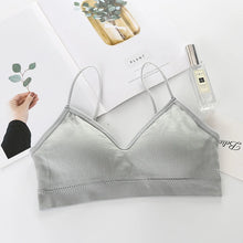 Load image into Gallery viewer, Women Sports Bras Fast Dry Elastic Padded Gym Running Skeep Bra Solid Color Fitness Yoga Sport Breathable Tops
