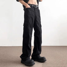 Load image into Gallery viewer, Pants Men's Trendy American Paratrooper Overalls Men's Summer Casual Handsome Outdoor Loose Straight
