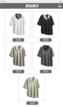 Load image into Gallery viewer, Oversized Contrast Summer Polo Shirt
