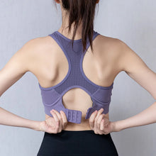 Load image into Gallery viewer, Plus Size Women's Sports Bra High Support Breathable Moisture Wicking Running Workout Fitness Athletic Underwear
