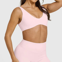Load image into Gallery viewer, Yoga fitness sports bra women's gathered beautiful back high-intensity sports vest tight sportswear breathable sports top

