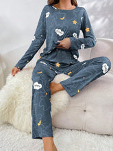 Load image into Gallery viewer, Cloud Print Lounge Pajama Set
