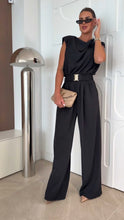 Load image into Gallery viewer, Women's Jumpsuits Solid Color Sleeveless Round Neck Casual Loose Women's Jumpsuit Summer Fashion Straight Tube Female Playsuits

