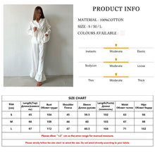 Load image into Gallery viewer, Cotton Two Piece Nightwear Set
