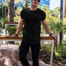 Load image into Gallery viewer, Men's Muscle Sports T-Shirts Fashion Tees Tops Short Sleeve Athletic Workout Gym Clohting Slim Fit T Shirts for Men
