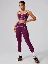Load image into Gallery viewer, Women Yoga Set Sports Bra High Waist Leggings Gym Workout Fitness Activewear Stretch 2 Piece Suit
